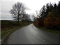 NO4147 : Minor road entering Douglastown by Douglas Nelson