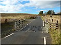 NS3073 : Cattle grid on Dougliehill Road by Lairich Rig