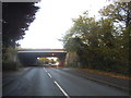 The M25 crossing Guildford Road