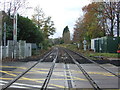 Railway heading south west from Nantwich Railway Station