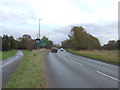 Newcastle Road approaching Cheerbrook Roundabout