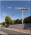 Building work on former car park in Chesil Street