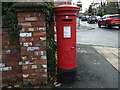 George V postbox on Pillory Street, Nantwich