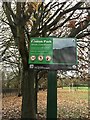 Fenton Park: sign inside Morville Close entrance