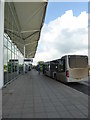 Bus stand at Bristol Airport