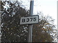 Route confirmation sign on Renfree Way, Shepperton