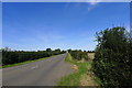 The road from Cotesmore to Market Overton