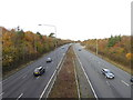 The A23 looking north from Broxmead Lane