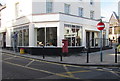 Queen Elizabeth II pillarbox on a Chepstow corner