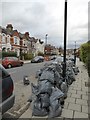 A heap of rubbish in Cavendish Road