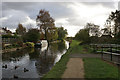 The Staffordshire & Worcestershire Canal south of Marsh Lane Bridge