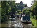 Narrowboats moored at Penkridge