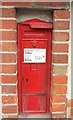 Rare Victorian postbox, Lower Woodford