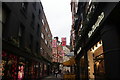 TQ2981 : View up Foubert's Place from Carnaby Street by Robert Lamb