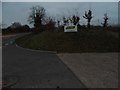 The entrance to Betchworth landfill site