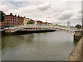 O1534 : Liffey Bridge (Ha'penny Bridge), Dublin by David Dixon