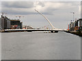 O1734 : River Liffey, Samuel Beckett Bridge by David Dixon