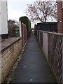 Footpath - Moor Avenue