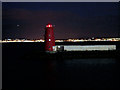 O2334 : Dublin Harbour, Poolbeg Lighthouse by David Dixon