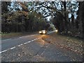 Dorking Road at the junction of Chequers Lane