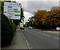 SJ6551 : Audlem Road directions sign, Nantwich by Jaggery