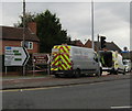 Direction signs facing Audlem Road, Nantwich