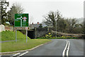 SO0864 : Approaching the Railway Bridge at Crossgates by David Dixon