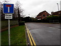 ST7182 : No Through Road except cycles sign, The Glen, Yate by Jaggery