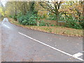 Bench at southern end of Colwood Lane