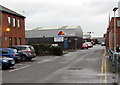 Road into the Badminton Centre, Yate