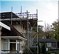 Scaffold on North Devon Hospice