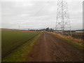 Farm track towards West Denside