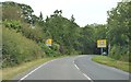 Entering Greatham, B3006