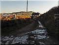 Icy track to Blackenfields Farm