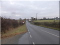 The B5109 on the outskirts of Llangefni