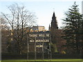 NT2373 : Edinburgh Castle and the Dean Free Church by M J Richardson