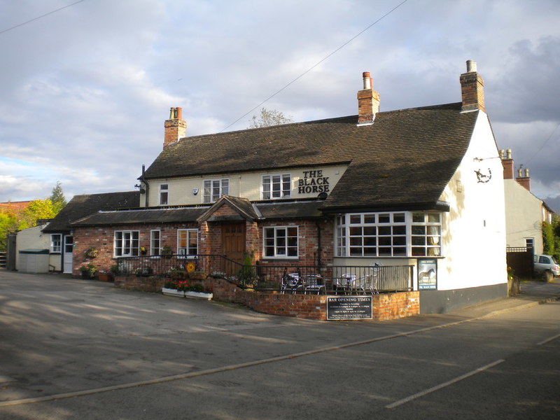 The Black Horse, Caythorpe © Richard Vince :: Geograph Britain and Ireland