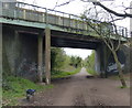 Bridge crossing the South Staffordshire Railway Walk