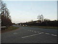 Wimland Road at the junction of Crawley Road