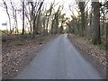 Looking south on Burnthouse Lane