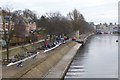 Boats on the river bank