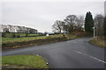 Road junction below White Moor