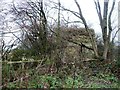 Northern bridge abutment, former Stairfoot lock flight