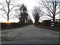 The entrance to Norwood Place Farm, Mynthurst