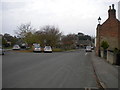 Approaching the village green, Lower Wolvercote