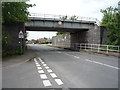 Railway bridge over New Cheveley Road