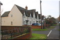 Houses on The Causeway at junction with Frank