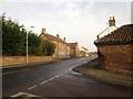 Passing  through  Haisthorpe  the  A614  toward  Bridlington