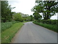 Road junction on National Cycle Route 51