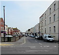 East along College Street, Burnham-on-Sea